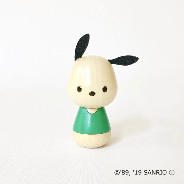 Pochacco, Sanrio Characters, Usaburo Kokeshi, Pre-Painted