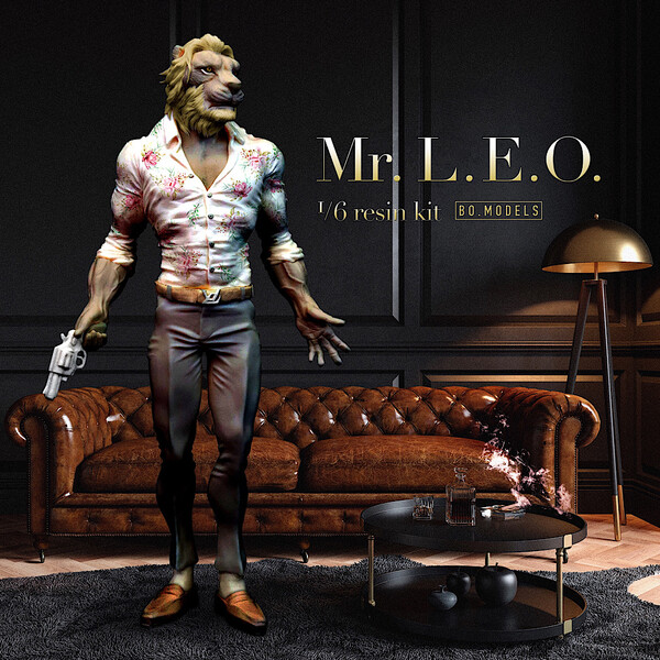 Mr.L.E.O, Original, BO.MODELS, Garage Kit, 1/6