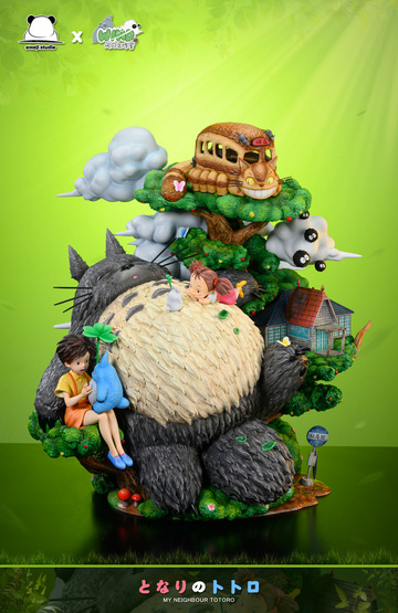 Makkuro Kurosuke, Mei Kusakabe, Nekobasu, Satsuki Kusakabe, Totoro Chibi, Totoro Chuu, Totoro O (My Neighbor Totoro), My Neighbor Totoro, Individual Sculptor, Pre-Painted