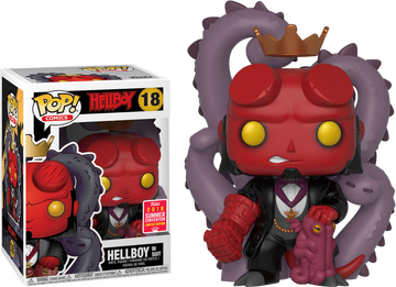 Hellboy (# 18 in suit), Hellboy, Funko, Pre-Painted
