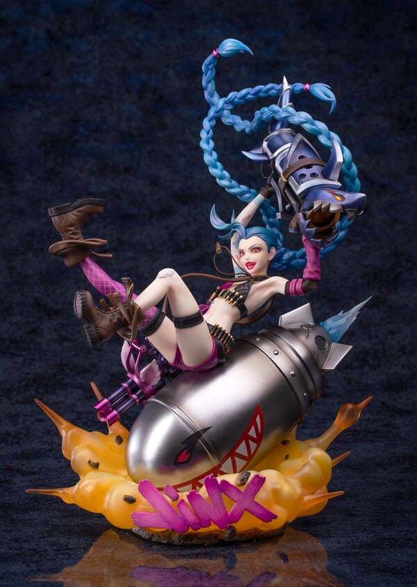Jinx, League Of Legends, Myethos, Pre-Painted, 1/7, 4580416923521