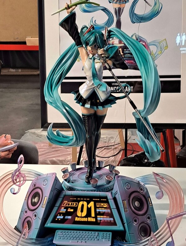 Hatsune Miku, Piapro Characters, Kitsune Statue, Pre-Painted, 1/6