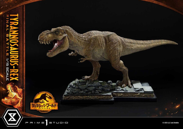 Tyrannosaurus Rex (Final Battle), Jurassic World: Dominion, Prime 1 Studio, Pre-Painted, 1/15, 4580708046884