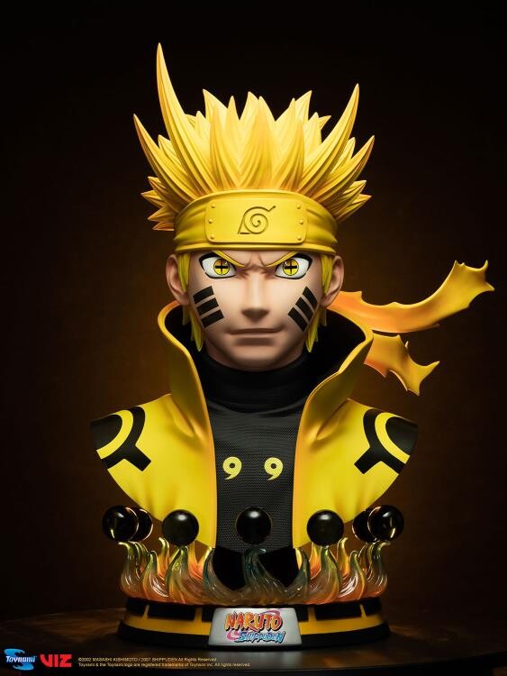 Uzumaki Naruto, Naruto Shippuuden, Toynami, Pre-Painted, 1/1