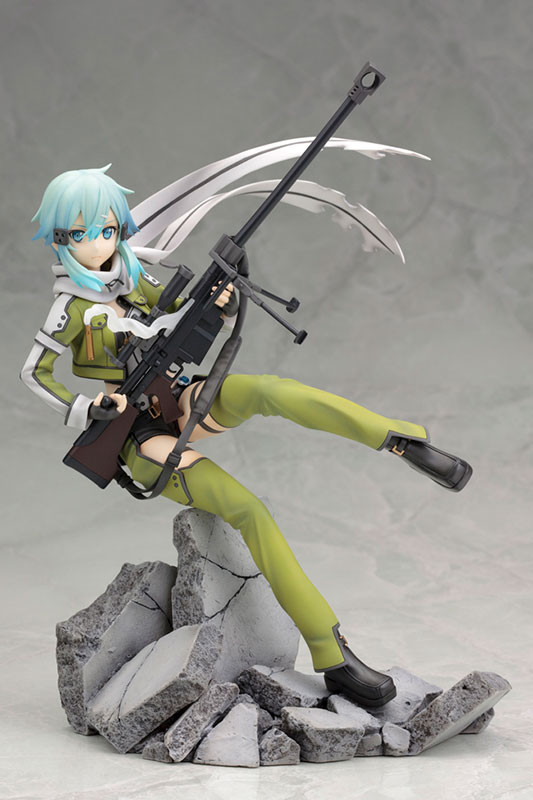 Sinon (Phantom Bullet), Sword Art Online II, Kotobukiya, Pre-Painted, 1/8, 4934054783434