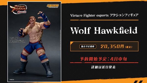 Wolf Hawkfield, Virtua Fighter 5, Storm Collectibles, Action/Dolls, 1/12
