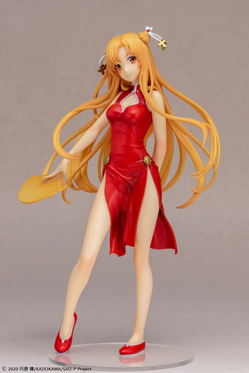 Asuna Yuuki (Asuna China Dress), Sword Art Online, B'full, Pre-Painted, 1/7