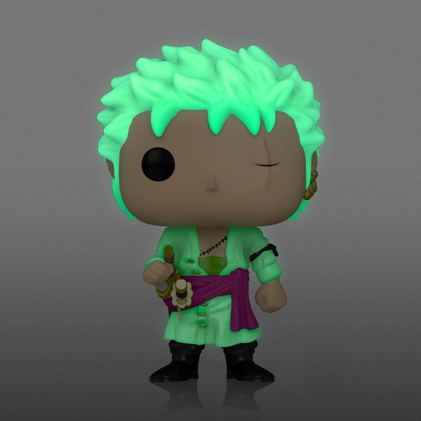 Roronoa Zoro (Glow in the Dark), One Piece, Funko Toys, Pre-Painted