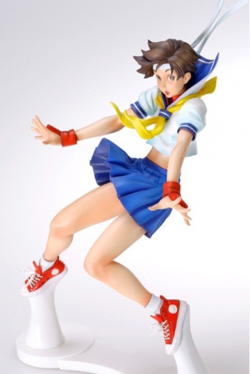 Sakura Kasugano, Street Fighter, Street Fighter Zero 3, Max Factory, Pre-Painted, 1/6