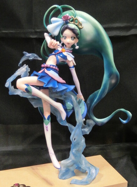 Cure Mermaid, Go! Princess Precure, Qyoukan, Garage Kit, 1/8