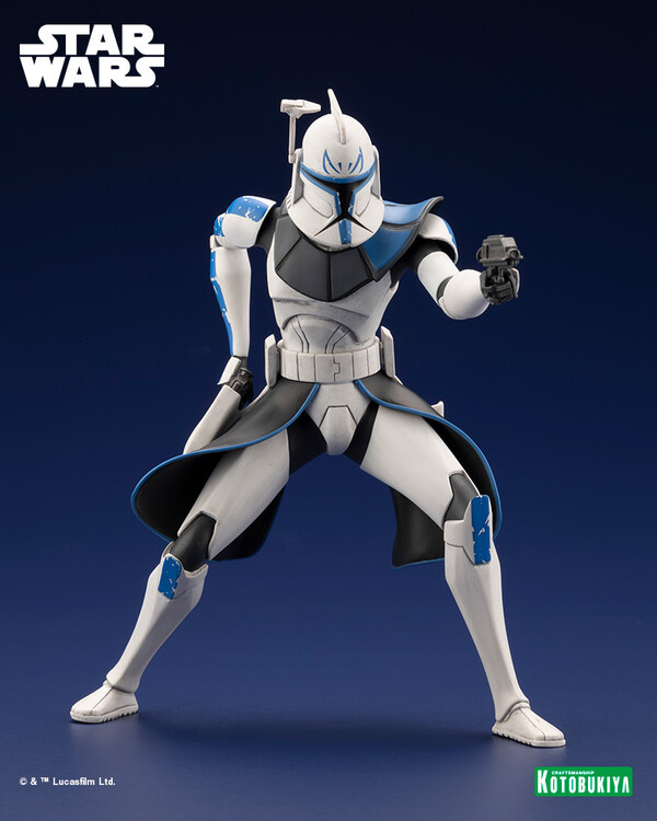 Captain Rex, Star Wars: The Clone Wars, Kotobukiya, Pre-Painted, 1/10, 4934054047512