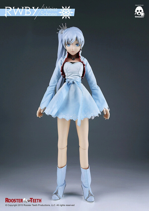 Weiss Schnee, RWBY, ThreeZero, Action/Dolls, 1/6, 4571368444936