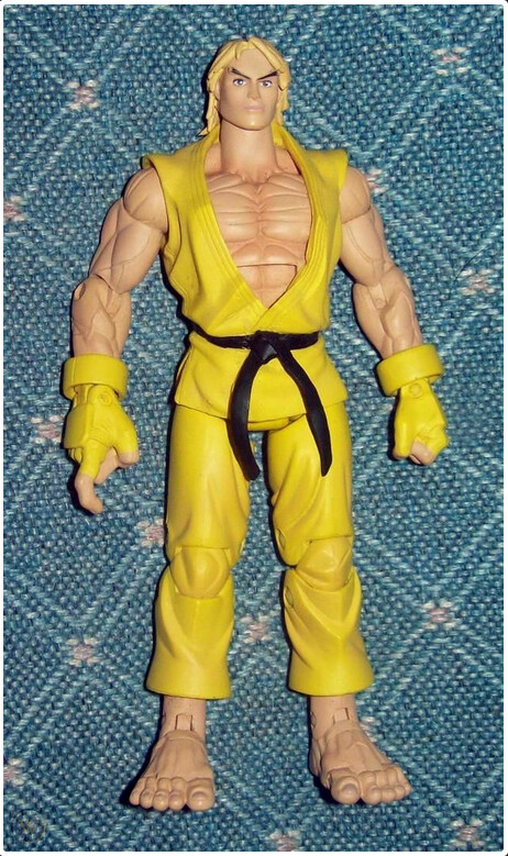 Ken Masters (Round 2 - Yellow Variant), Street Fighter, SOTA, Action/Dolls, 0832483009603