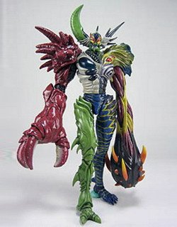 Aptom (Evil), Guyver, Max Factory, Pre-Painted, 1/10