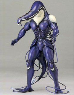 Elegen, Guyver, Max Factory, Pre-Painted, 1/10