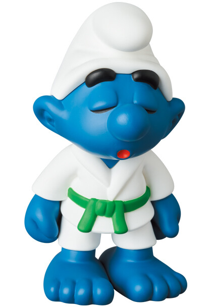 Smurf (Judo), The Smurfs, Medicom Toy, Pre-Painted, 4530956157399