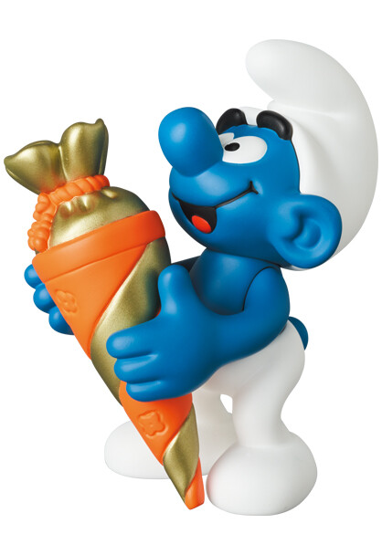 Smurf (with Surprise Cone), The Smurfs, Medicom Toy, Pre-Painted, 4530956157382