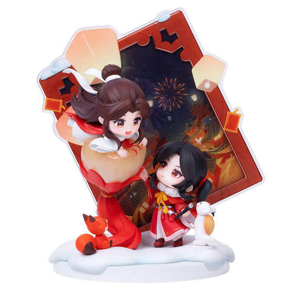 Hua Cheng, Xie Lian (Thousand Lights Illuminating the Watchtower), Tian Guan Ci Fu, Hobby Rangers, Pre-Painted, 6972655695570