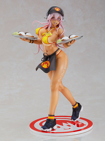 Sonico (Super Bikini Waitress), Super Sonico, Super Sonico The Animation, Max Factory, Pre-Painted, 1/6