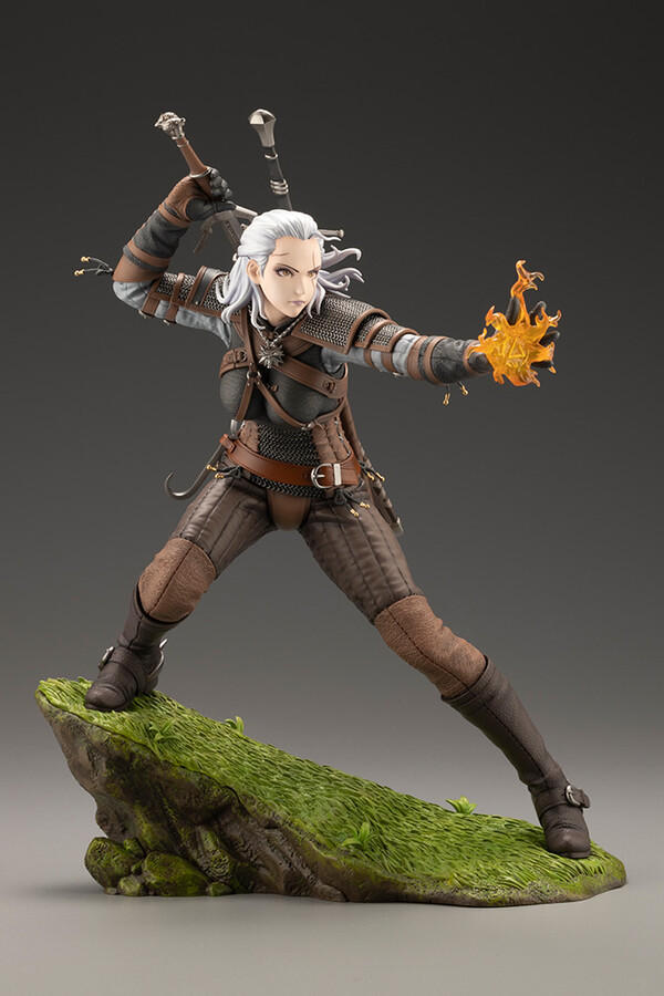 Geralt, The Witcher, Kotobukiya, Pre-Painted, 1/7, 4934054046034