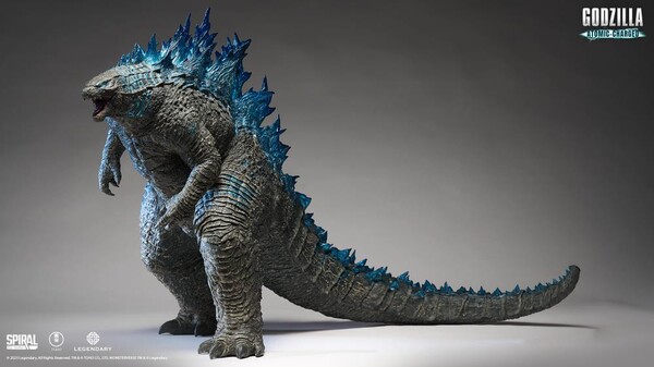 Gojira (Atomic-charged Edition), Godzilla: King Of The Monsters, Spiral Studio, Pre-Painted