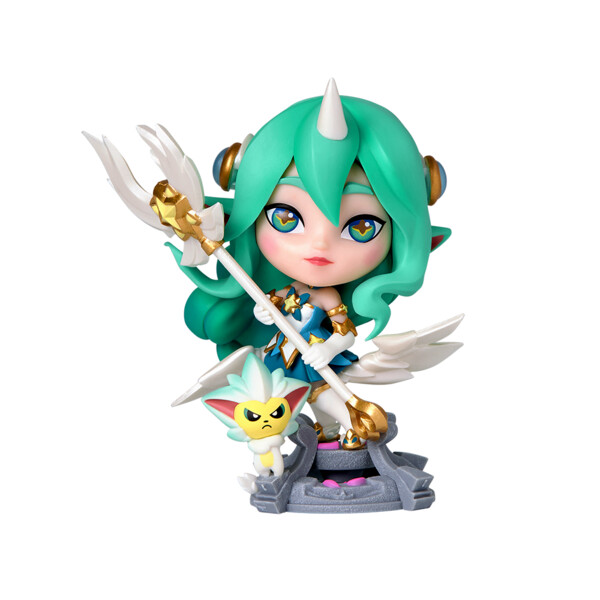 Shisa, Soraka (Star Guardian), League Of Legends, Pure Arts, Riot Games, Pre-Painted