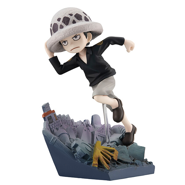 Trafalgar Law (Run!Run!Run!), One Piece, MegaHouse, Pre-Painted, 4535123837791