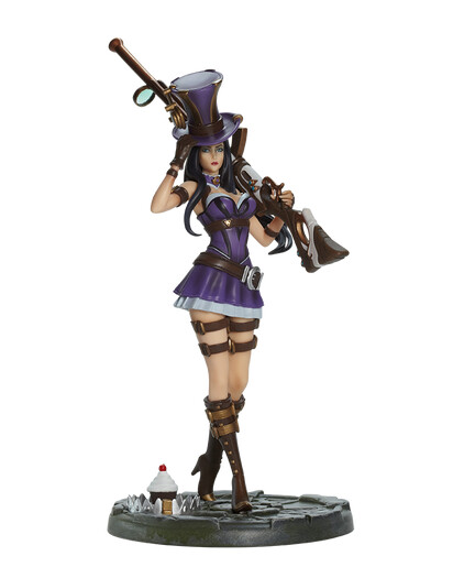 Caitlyn, League Of Legends, Pure Arts, Riot Games, Pre-Painted