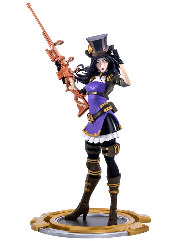 Caitlyn, League Of Legends, Pure Arts, Riot Games, Pre-Painted