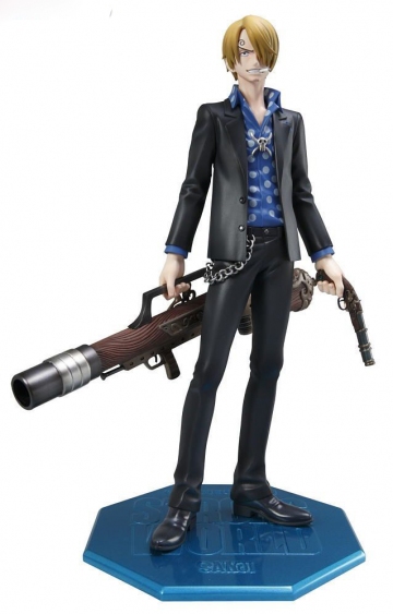 Sanji, One Piece: Strong World, MegaHouse, Pre-Painted, 1/8