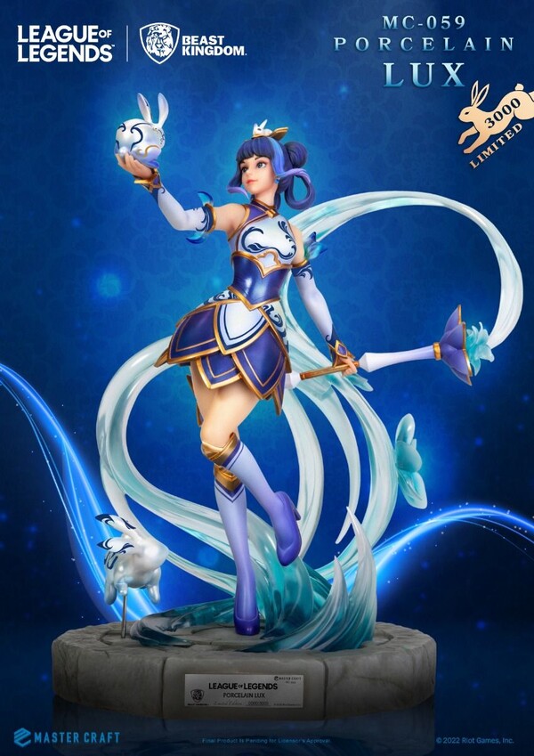 Lux (Porcelain), League Of Legends, Beast Kingdom, Pre-Painted, 4711203454939