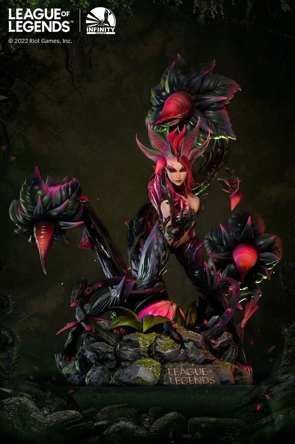 Zyra, League Of Legends, Infinity Studio, Pre-Painted, 1/4