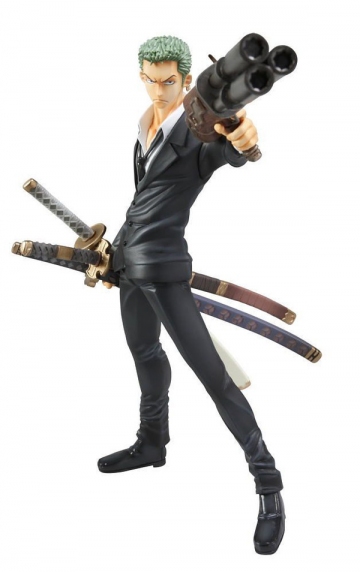 Zoro Roronoa (Roronoa Zoro 2), One Piece: Strong World, MegaHouse, Pre-Painted, 1/8