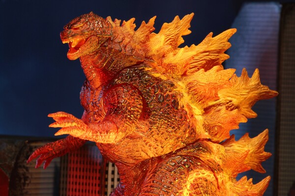 Burning Gojira, Godzilla: King Of The Monsters, NECA, Target, Action/Dolls