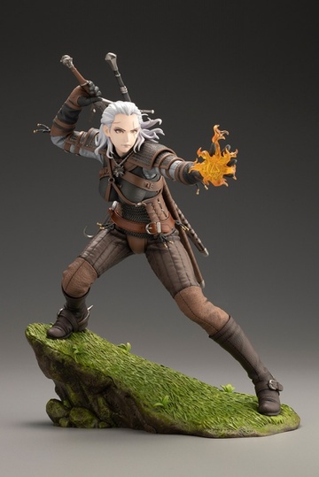 Geralt Of Rivia (Geralt), The Witcher, Kotobukiya, Pre-Painted, 1/7