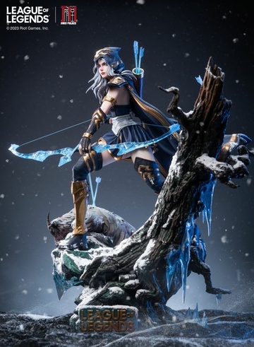 Ashe, League Of Legends, Unknown, Pre-Painted, 1/6