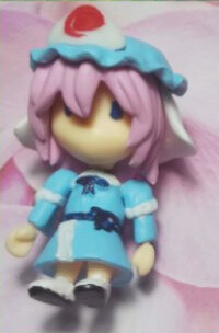 Saigyouzi Yuyuko (Chibi), Touhou Project, Negi Shio Zoukei Donburi, Pre-Painted