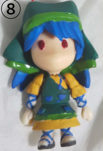 Haniyasushin Keiki (Chibi), Touhou Project, Negi Shio Zoukei Donburi, Pre-Painted