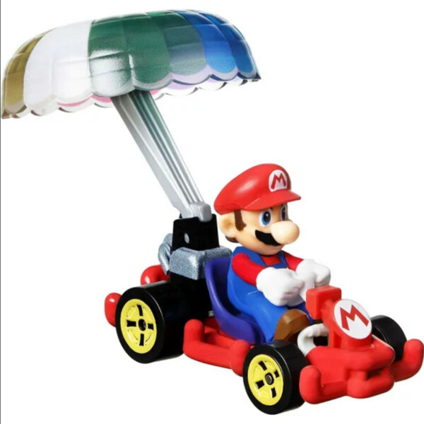 Mario, Mario Kart 8, Mattel, Pre-Painted, 1/64