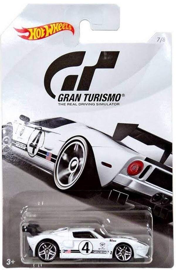 Ford GT, Gran Turismo, Mattel, Pre-Painted