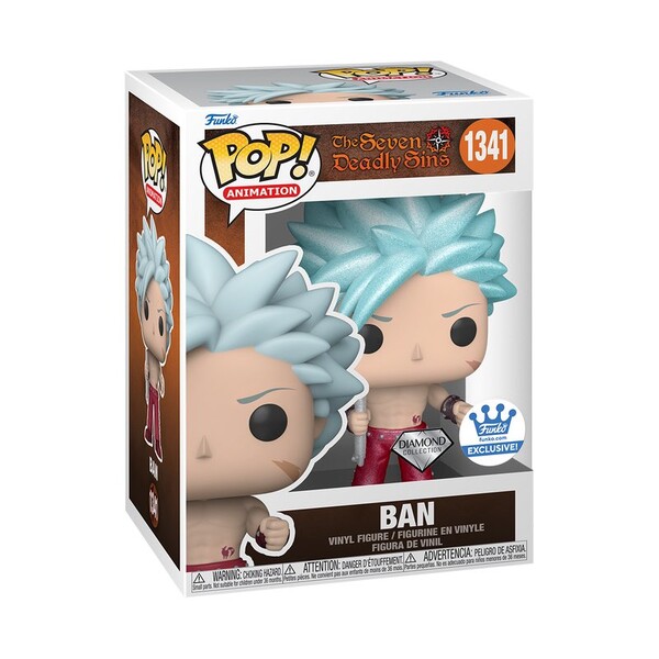 Ban (Diamond Collection), Nanatsu No Taizai, Funko Toys, Pre-Painted