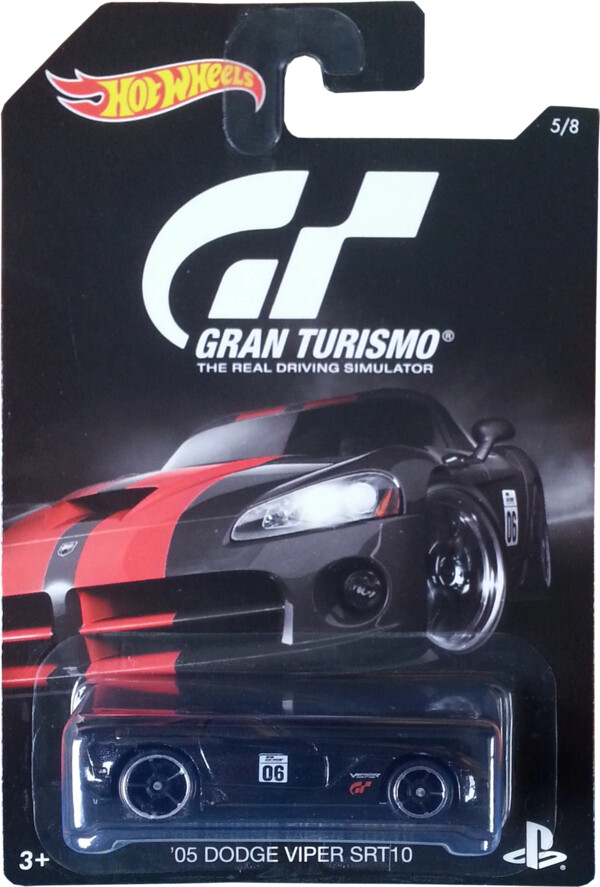 '05 Dodge Viper SRT10, Gran Turismo, Mattel, Pre-Painted