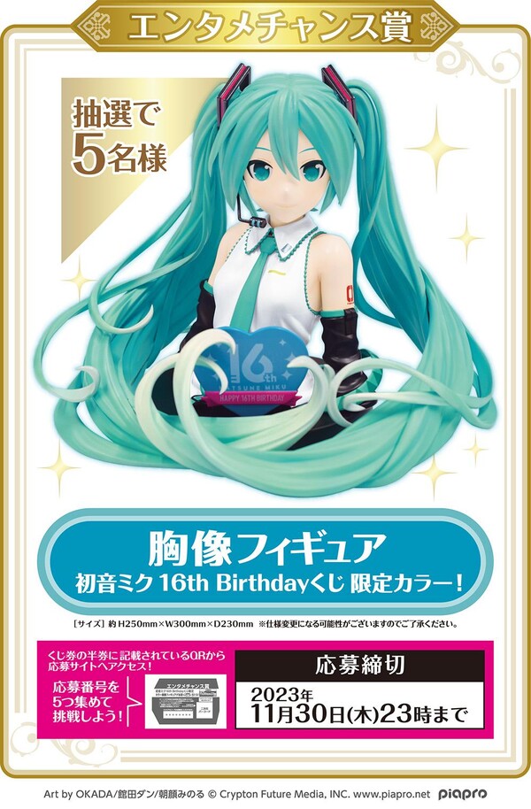 Hatsune Miku (Limited Color), Piapro Characters, Lawson, Double Culture Partners, Pre-Painted