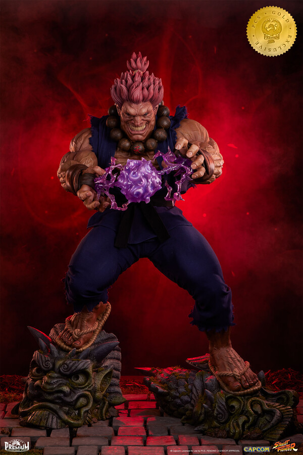 Gouki (PCS Gold Exclusive), Street Fighter, Premium Collectibles Studio, Pre-Painted, 1/2