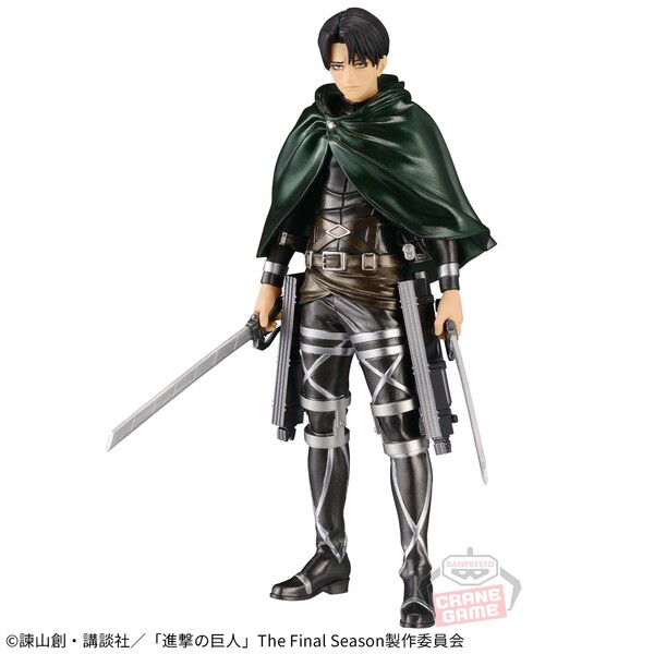 Levi (Special 10th Anniversary), Shingeki No Kyojin The Final Season, Bandai Spirits, Pre-Painted