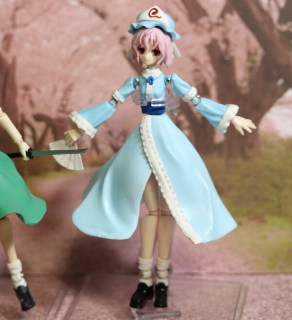 Saigyouzi Yuyuko, Touhou Project, Negi Shio Zoukei Donburi, Action/Dolls