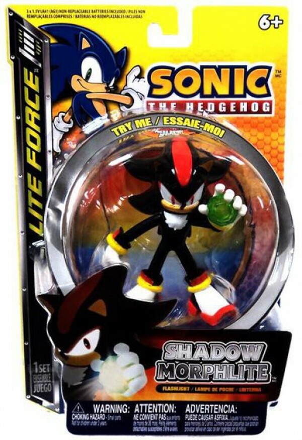 Shadow the Hedgehog (Morphlite figure), Sonic The Hedgehog, Tech4Kids, Action/Dolls