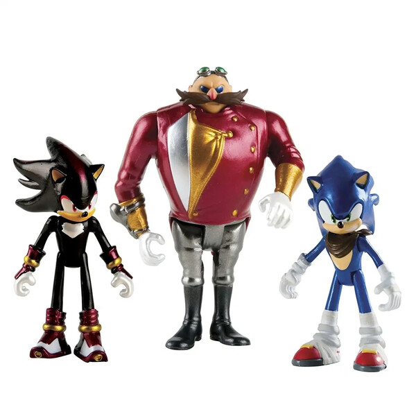 Sonic the Hedgehog (Metallic), Sonic Boom, Tomy USA, Action/Dolls