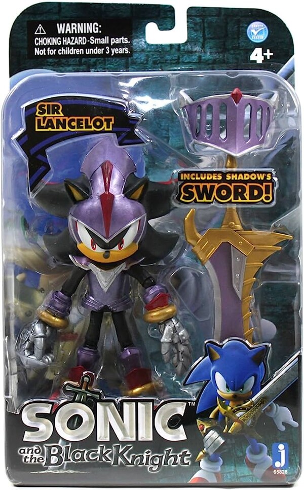 Shadow the Hedgehog (Sir Lancelot, Purple), Sonic To Ankoku No Kishi, Jazwares, Action/Dolls