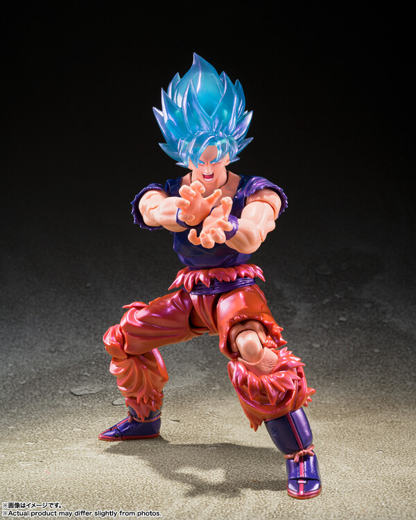 Son Goku SSGSS (Kaio-ken, V-Jump Special), Dragon Ball Super, Bandai Spirits, Action/Dolls